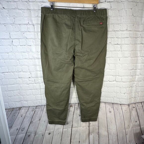 Levi’s XX Chino Jogger Mens XL Green Drawstring Waist Trendy Pockets - Picture 6 of 12
